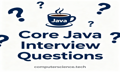 Core Java Interview Questions